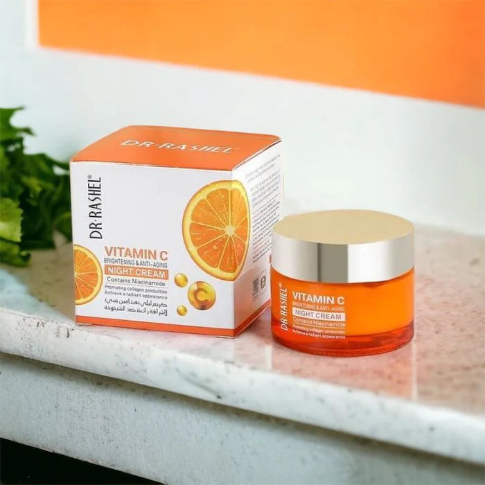 Dr Rashel Vitamin C Brightening And Anti Aging Night Cream 50g
